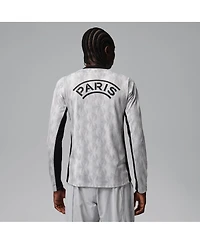 Jordan Men's Black Paris Saint-Germain Long Sleeve Pre-Match Dri-fit Top