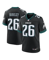 Nike Men's Saquon Barkley Black Philadelphia Eagles Alternate Game Jersey