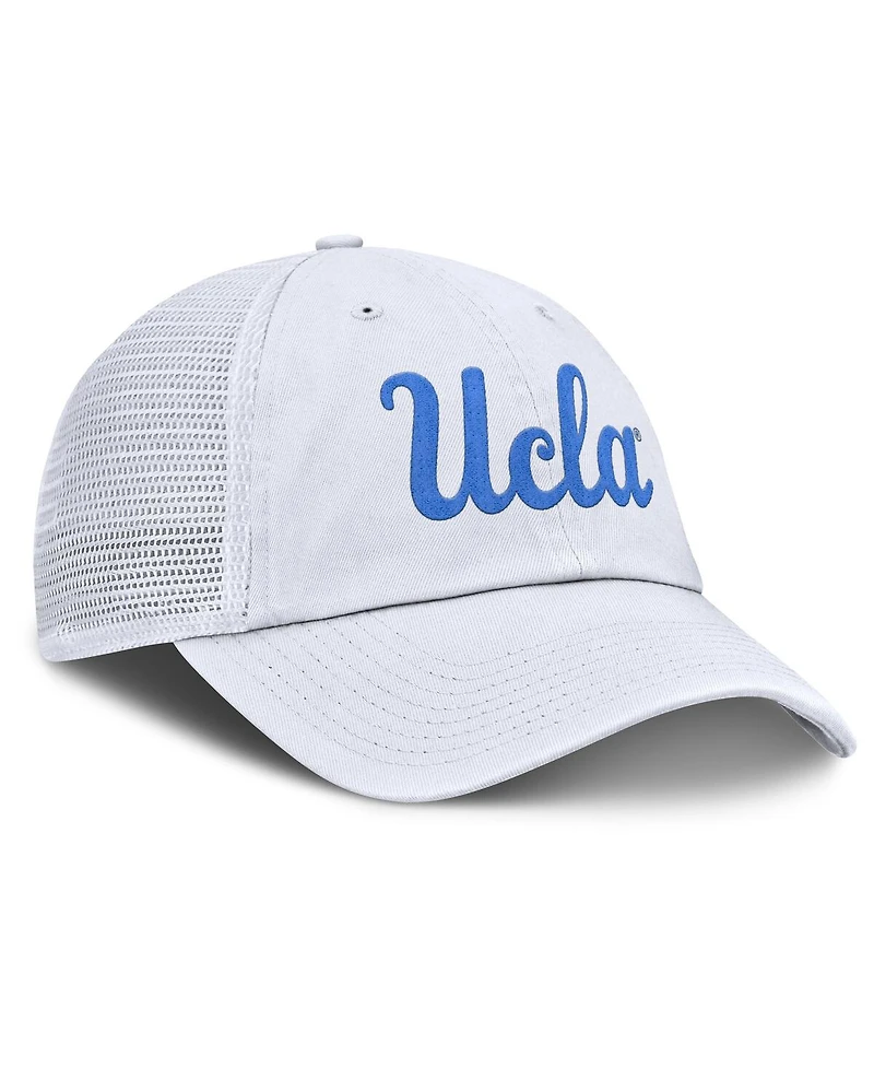 Jordan Men's White Ucla Bruins Club Campus Trucker Adjustable Hat