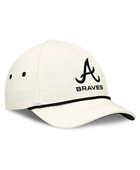 Nike Men's Stone Atlanta Braves Club Adjustable Hat