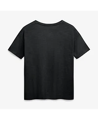 Fanatics Women's Black Buffalo Sabres Competition Stadium Slub Boxy T-Shirt