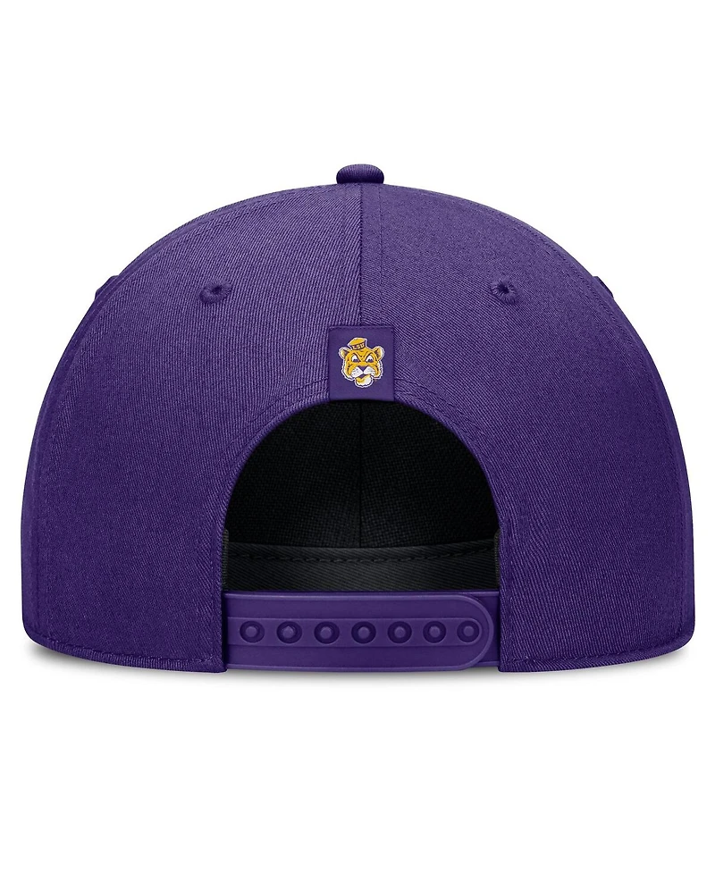 Nike Men's and Women's Purple Lsu Tigers 2026 Basketball Refresh 5-Panel Rope Rise Hat