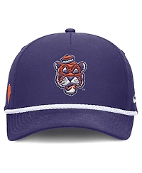 Nike Men's and Women's Purple Clemson Tigers 2026 Basketball Refresh 5-Panel Rope Rise Hat
