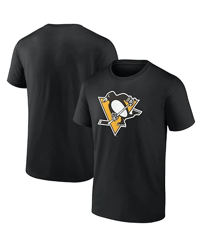 Logo Athletic Men's Black Pittsburgh Penguins Essential T-Shirt