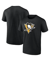 Logo Athletic Men's Black Pittsburgh Penguins Essential T-Shirt