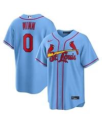 Nike Men's Masyn Winn Light Blue St. Louis Cardinals Alternate Replica Jersey