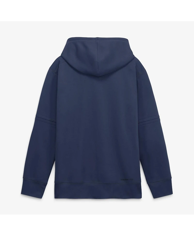 Nike Men's Navy Minnesota Twins Authentic Collection City Connect Therma-fit Hoodie