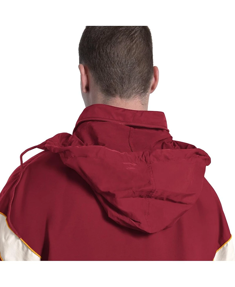 Starter Men's Burgundy Washington Commanders The Gust Full-Zip Hooded Jacket