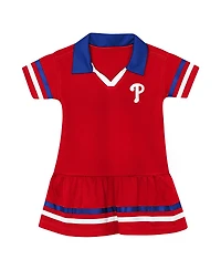 Outerstuff Preschool Red Philadelphia Phillies Big League Hit Dress