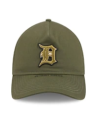 New Era Men's Olive Detroit Tigers 2026 Armed Forces Day 9TWENTY Adjustable Hat