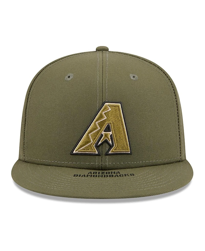 New Era Men's Olive Arizona Diamondbacks 2026 Armed Forces Day 59FIFTY Fitted Hat