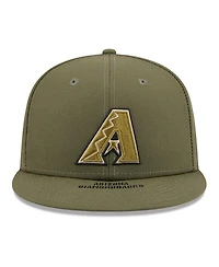 New Era Men's Olive Arizona Diamondbacks 2026 Armed Forces Day 59FIFTY Fitted Hat