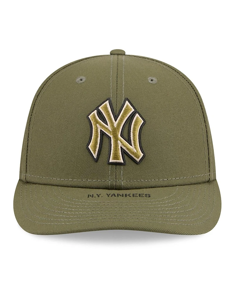 New Era Men's Olive York Yankees 2026 Armed Forces Day Low Profile 59FIFTY Fitted Hat