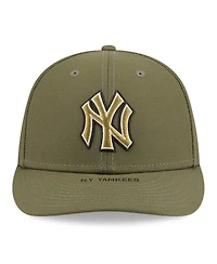 New Era Men's Olive York Yankees 2026 Armed Forces Day Low Profile 59FIFTY Fitted Hat