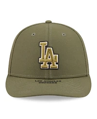 New Era Men's Olive Los Angeles Dodgers 2026 Armed Forces Day Low Profile 59FIFTY Fitted Hat