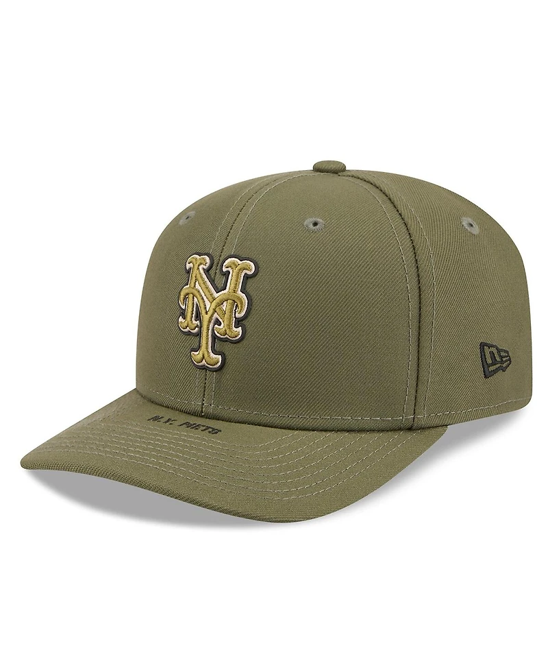 New Era Men's Olive New York Mets 2026 Armed Forces Day 9SEVENTY Adjustable Hat