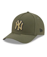 New Era Men's Olive New York Yankees 2026 Armed Forces Day 9FORTY Adjustable Hat