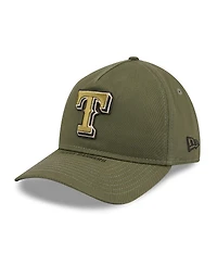 New Era Men's Olive Texas Rangers 2026 Armed Forces Day 9TWENTY Adjustable Hat