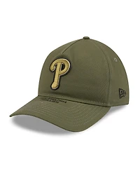 New Era Men's Olive Philadelphia Phillies 2026 Armed Forces Day 9TWENTY Adjustable Hat