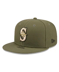 New Era Men's Olive Seattle Mariners 2026 Armed Forces Day 59FIFTY Fitted Hat