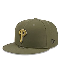 New Era Men's Olive Philadelphia Phillies 2026 Armed Forces Day 59FIFTY Fitted Hat