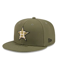 New Era Men's Olive Houston Astros 2026 Armed Forces Day 59FIFTY Fitted Hat