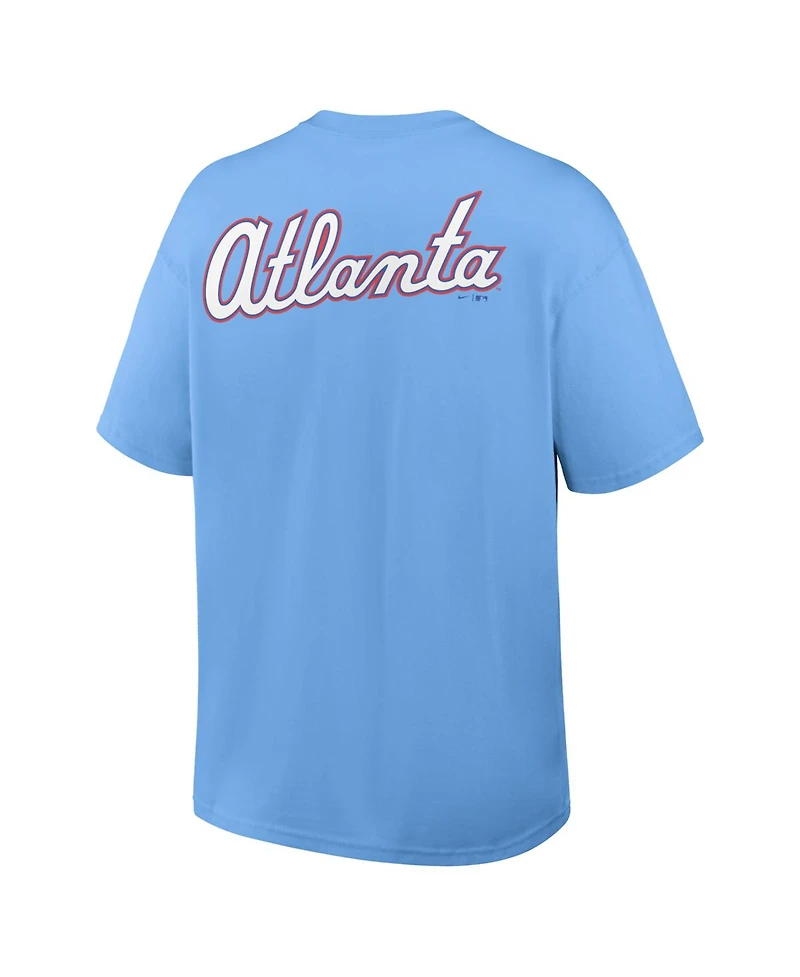 Nike Men's Blue Atlanta Braves City Connect Max90 Pocket T-Shirt