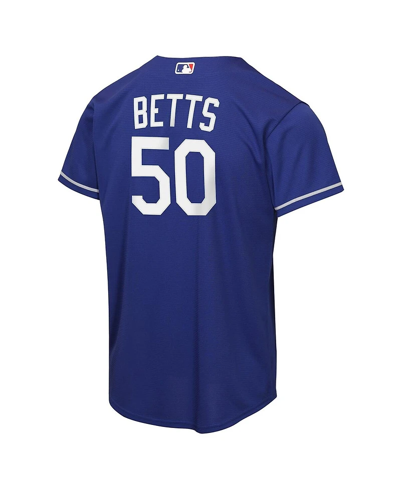 Nike Big Boys and Girls Mookie Betts Royal Los Angeles Dodgers Alternate Replica Jersey
