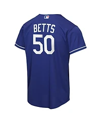 Nike Big Boys and Girls Mookie Betts Royal Los Angeles Dodgers Alternate Replica Jersey