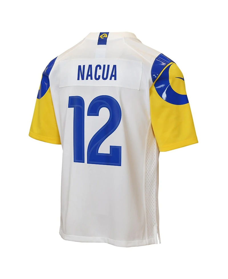 Nike Big Boys and Girls Puka Nacua White Los Angeles Rams Game Jersey
