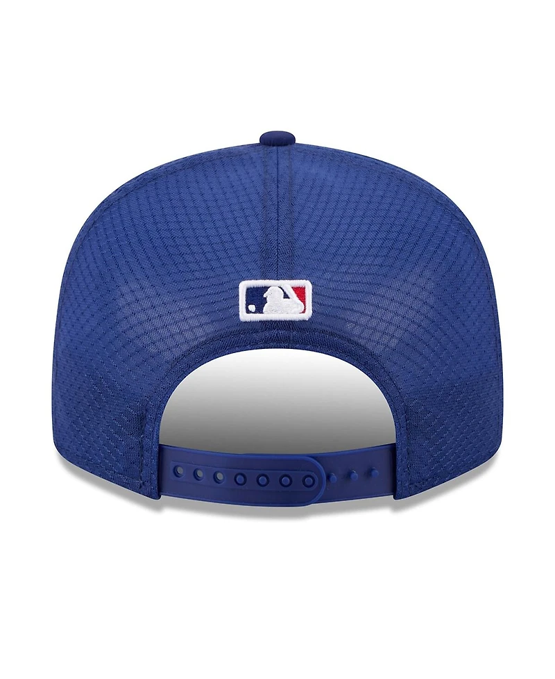 New Era Men's Royal Texas Rangers 2026 Batting Practice 9FIFTY Snapback Hat