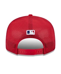 New Era Men's Red Philadelphia Phillies 2026 Batting Practice 9FIFTY Snapback Hat