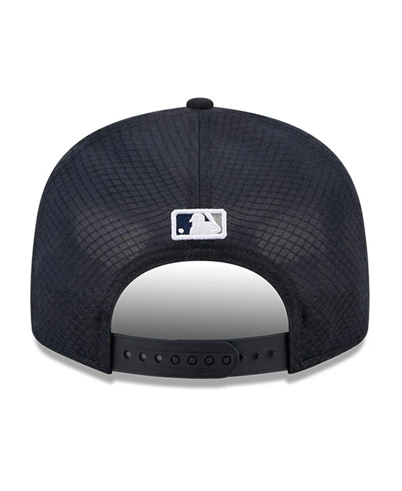 New Era Men's Navy New York Yankees 2026 Batting Practice 9FIFTY Snapback Hat