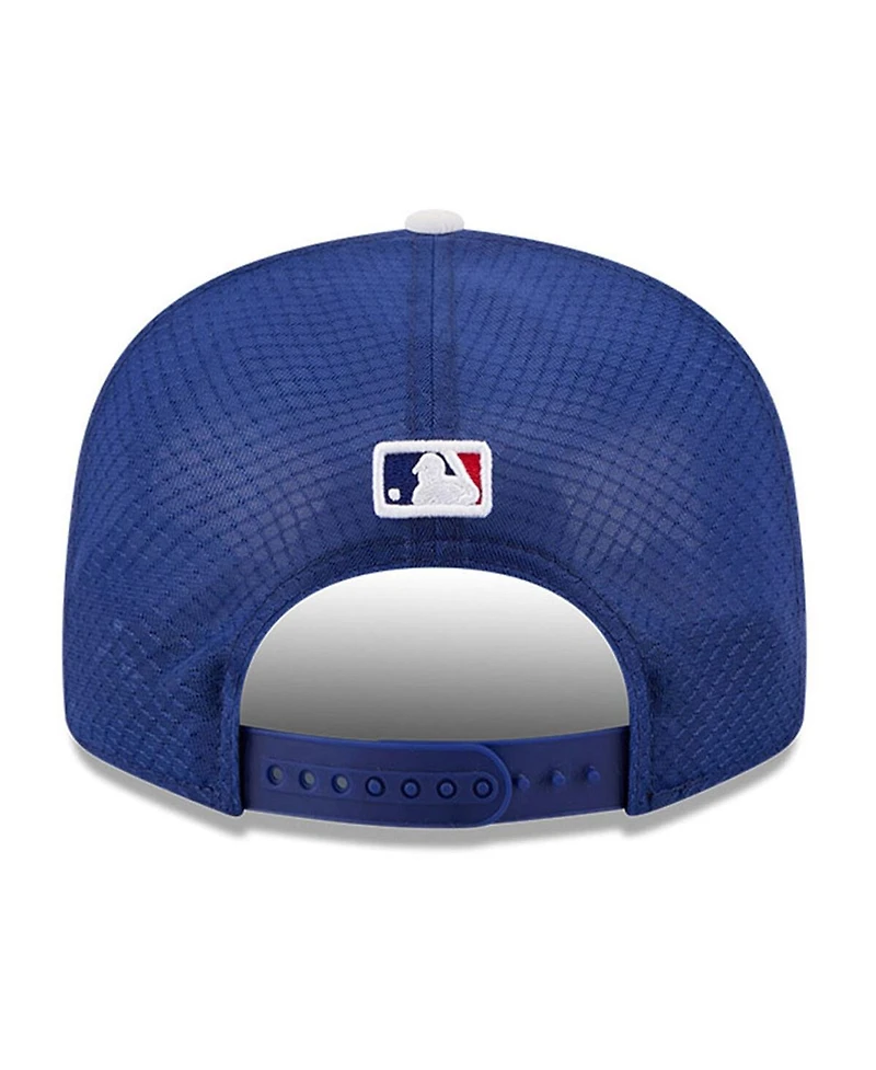 New Era Men's Royal Los Angeles Dodgers 2026 Batting Practice 9FIFTY Snapback Hat