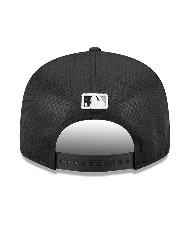 New Era Men's Black Chicago White Sox 2026 Batting Practice 9FIFTY Snapback Hat