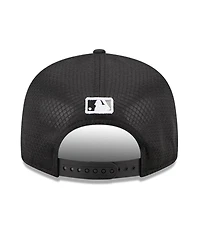New Era Men's Black Chicago White Sox 2026 Batting Practice 9FIFTY Snapback Hat