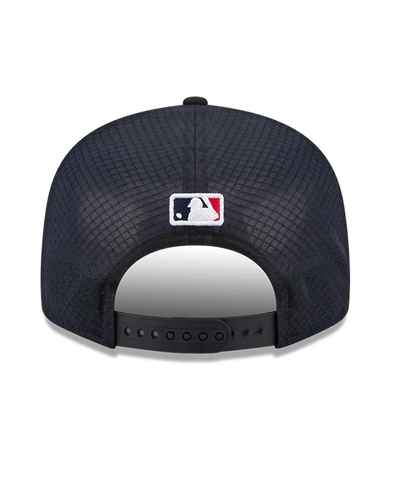 New Era Men's Navy Boston Red Sox 2026 Batting Practice 9FIFTY Snapback Hat