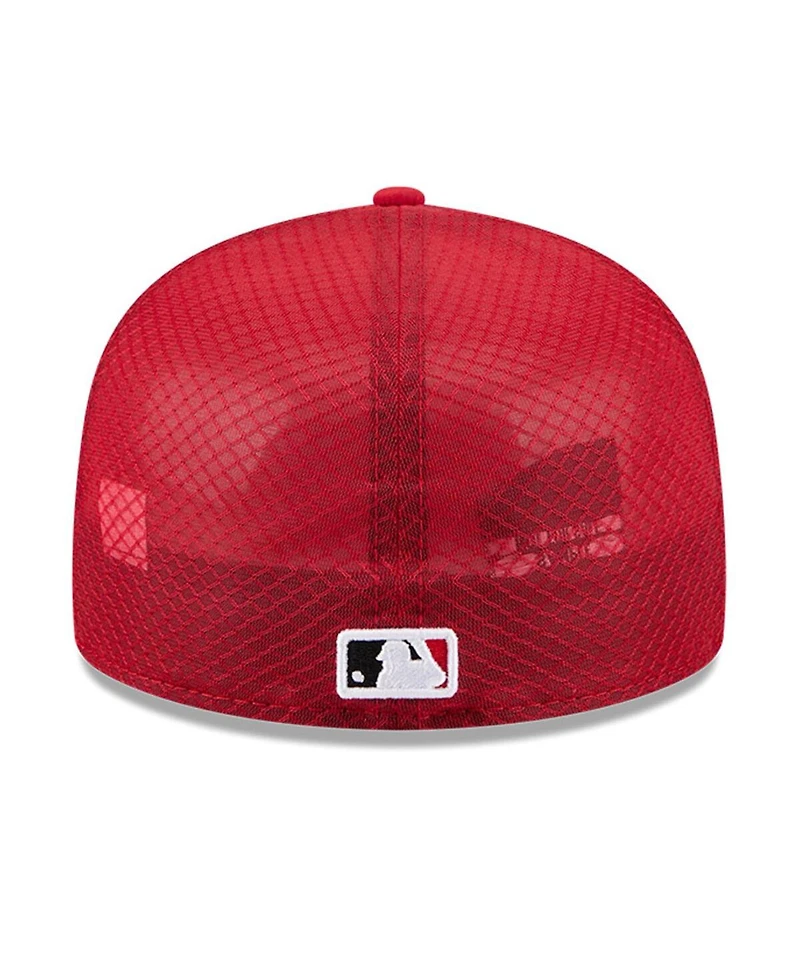 New Era Men's Red Cincinnati Reds 2026 Batting Practice 59FIFTY Fitted Hat