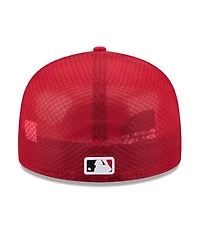 New Era Men's Red Cincinnati Reds 2026 Batting Practice 59FIFTY Fitted Hat