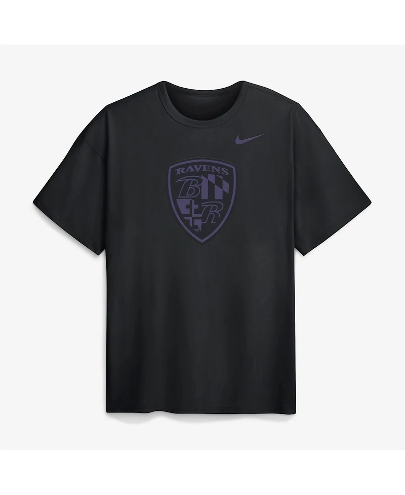 Nike Men's Black Baltimore Ravens Backfield Disruptor Max 90 T-Shirt