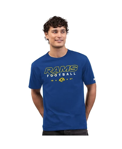 Starter Men's Royal Los Angeles Rams Prime Time T-Shirt