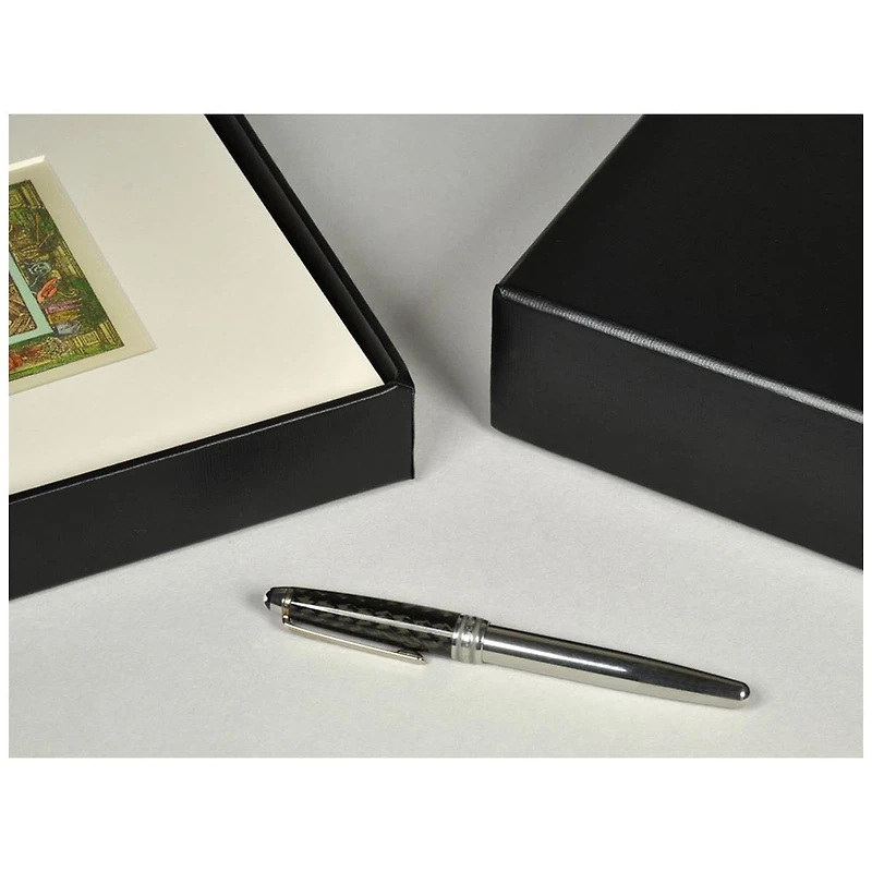 Archival Methods Onyx 20x24x1-3/8" Portfolio Box, 20-1/8x24-1/8", Buckram /Lining