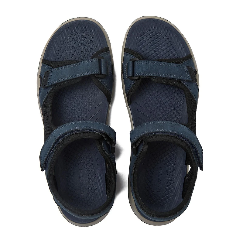 Lands' End Men's River Sport Open Toe Sandals
