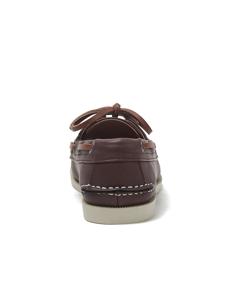 Lands' End Little Girls Seaport Classic Boat Shoes