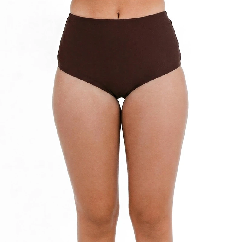 Calypsa Women's High-Waisted Bikini Bottom