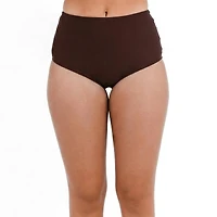 Calypsa Women's High-Waisted Bikini Bottom