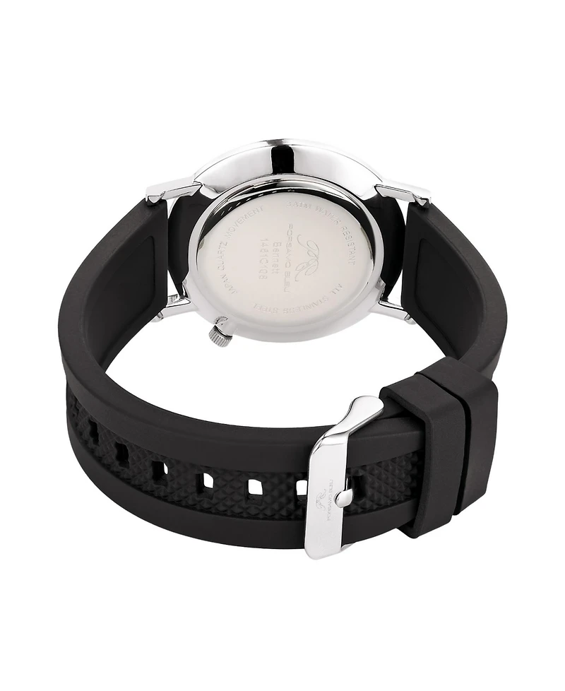 Porsamo Bleu Men's Bennett Silicone Band Watch 1461CBER