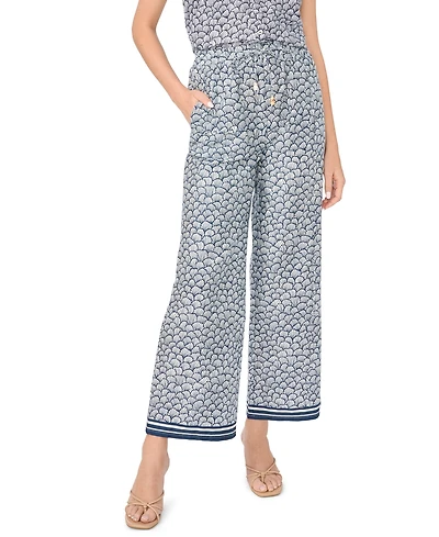 CeCe Women's Mid-Rise Pull-On Pants