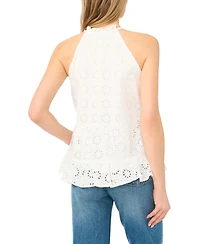 CeCe Women's Sleeveless V-Neck Top