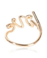 Pre-Owned Tiffany & Co Rose Gold Small Model Paloma Picasso Graffiti Love Ring